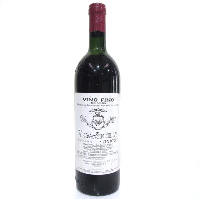 Vega Sicilia \"Unico\" 1973 Ribera Del Duero