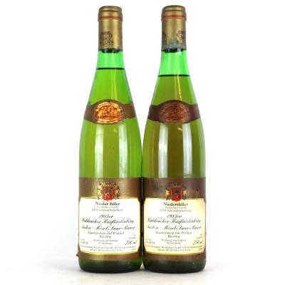 Niederthaler Waldracher Kurfurstenberg Riesling Auslese 1983 Mosel 2x75cl