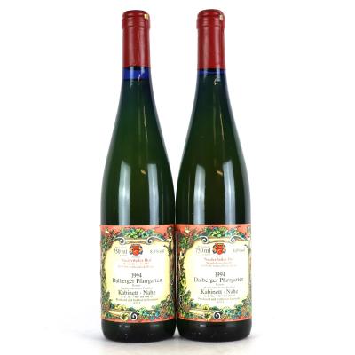 Niederthaler Dalberger Pfarrgarten Kerner Kabinett 1994 Nahe 2x75cl