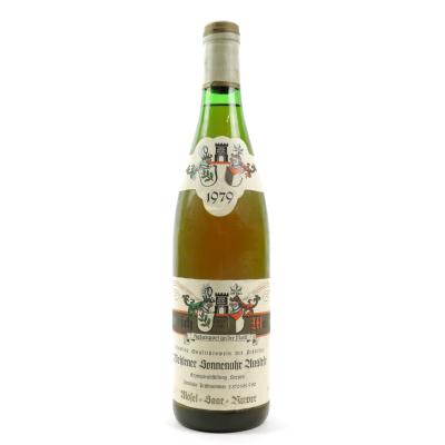 H.Moritz Wehlener Sonnenuhr Riesling Auslese 1979 Mosel