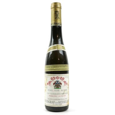 Reichsgraf Von Kesselstatt Scharzhofberger Riesling Auslese 1989 Mosel 37.5cl