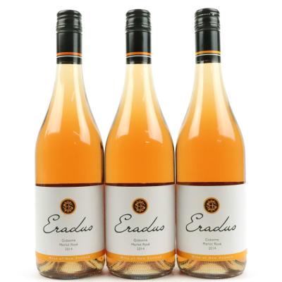 Eradus Merlot 2014 Gisborne Rose 3x75cl