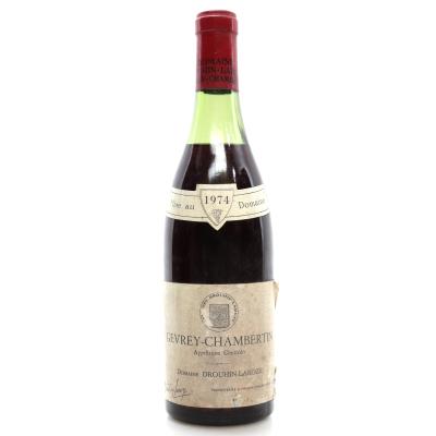 Dom. Drouhin-Laroze 1974 Gevrey-Chambertin