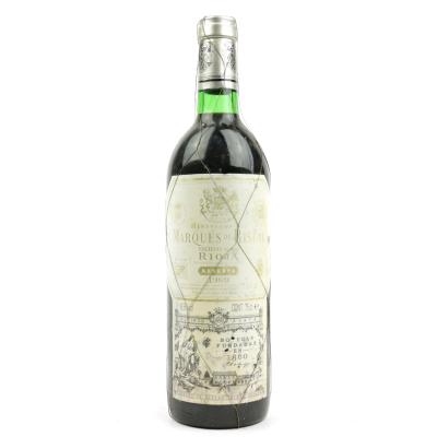 Marques De Riscal 1989 Rioja Reserva