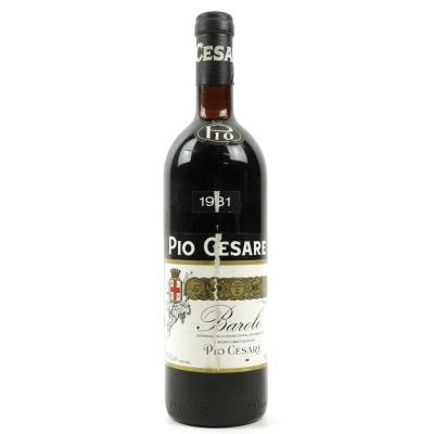 Pio Cesare 1981 Barolo