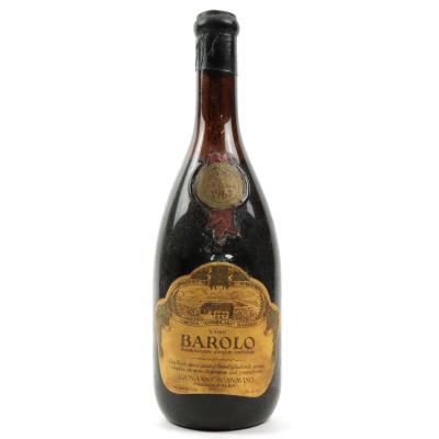 Poderi Scanavino 1967 Barolo Riserva