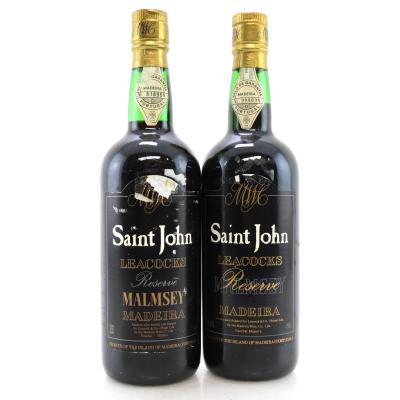 Leacocks Saint John Malmsey Madeira 2x75cl