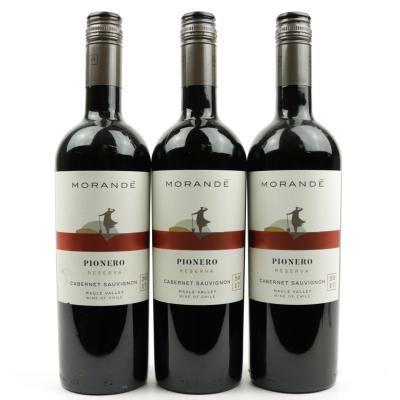 Morande Pionero Reserva Cabernet Sauvignon 2017 Maule 3x75cl