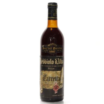 Carretta Bric Del Paradis 1967 Nebbiolo d'Alba