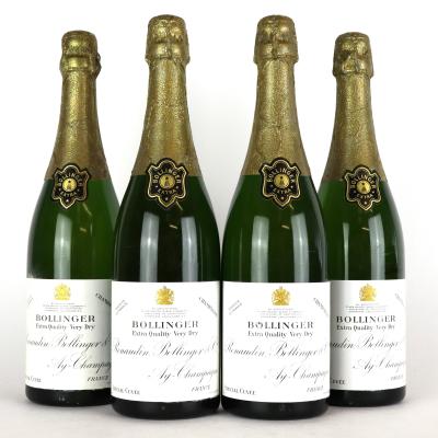 Bollinger Very Dry NV Champagne / 4 Bottles