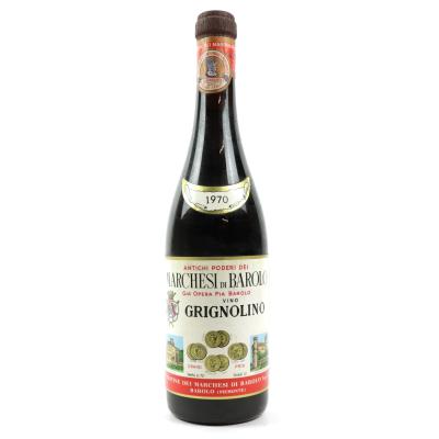 Marchesi Di Barolo Grignolino 1970 Piedmont