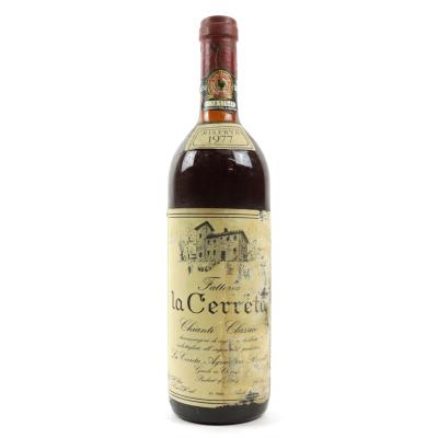 La Cerreto 1977 Chianti Classico Riserva