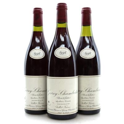 Vallet Clos De La Justice 1996 Gevrey-Chambertin 3x75cl