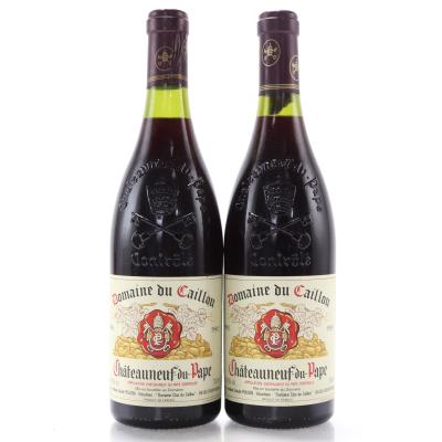 Dom. Du Caillou 1990 Chateauneuf-Du-Pape 2x75cl