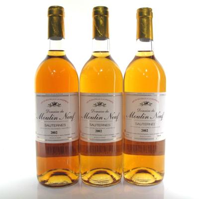 Dom. Du Moulin Neuf 2002 Sauternes 3x75cl