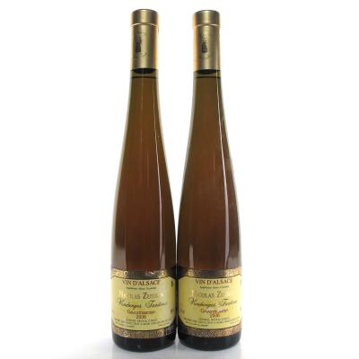 N.Zusslin Vendange Tardive Gewurztraminer 2006 Alsace 2x50cl