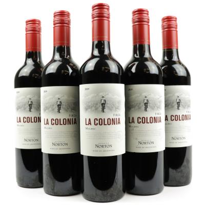 Norton Finca La Colonia Malbec 2019 Argentina 5x75cl