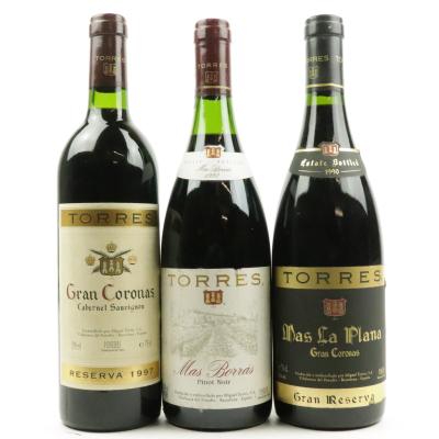 Torres Selection 1990s Penedes 3x75cl