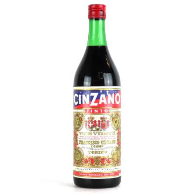 Cinzano Tinto Vermouth 1 Litre / Circa 1970s