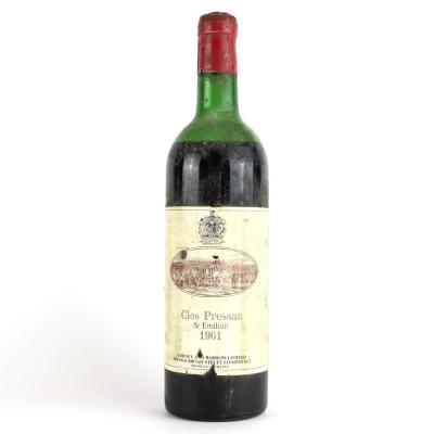 Clos Pressac 1961 St-Emilion