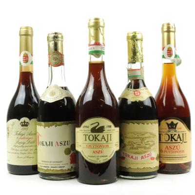 Assorted Tokaji Aszu 5x50cl