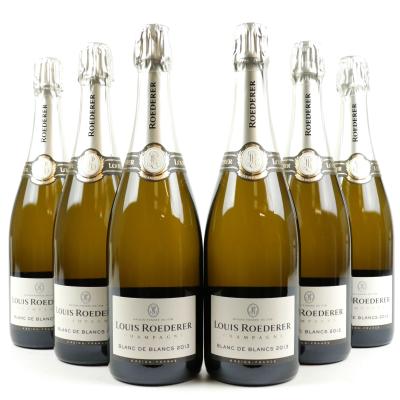 Louis Roederer Blanc-De-Blancs 2013 Vintage Champagne 6x75cl