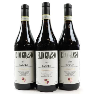 Elio Grasso 2014 Barolo 3x75cl