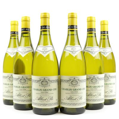 A.Pic Les Clos 2016 Chablis Grand-Cru 6x75cl