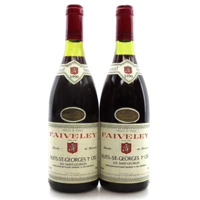 Faiveley Les Saint-Georges 1990 Nuits-Saint-Georges 1er-Cru 2x75cl