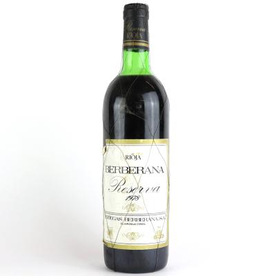 Berberana 1978 Rioja Reserva