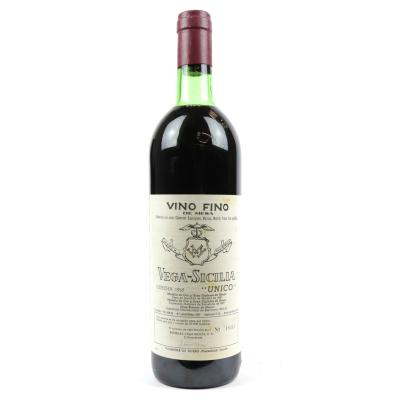 Vega Sicilia Unico 1965 Ribera del Duero