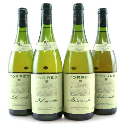 Torres Milmanda Chardonnay 2000 Penedès 4x75cl