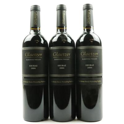 Glaetzer Shiraz 2004 Barossa 3x75cl