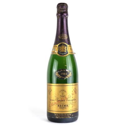 Veuve Clicquot Ponsardin 1983 Vintage Champagne