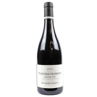 B.Leroux 2012 Mazoyeres-Chambertin Grand-Cru