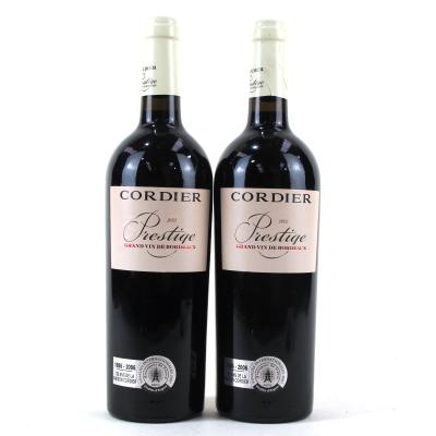 Cordier \"Prestige\" 2005 Bordeaux 2x75cl