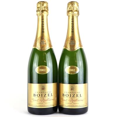 Boizel 2002 Vintage Champagne 2x75cl