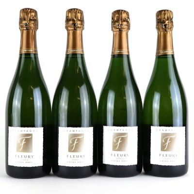 Fleury Extra Brut 2002 Vintage Champagne 4x75cl