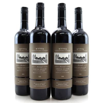 Wynns Michael Shiraz 2012 Coonawarra 4x75cl