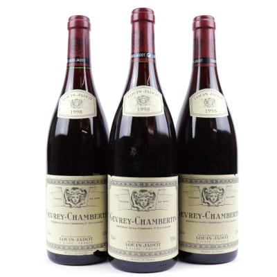 L.Jadot 1998 Gevrey-Chambertin 3x75cl