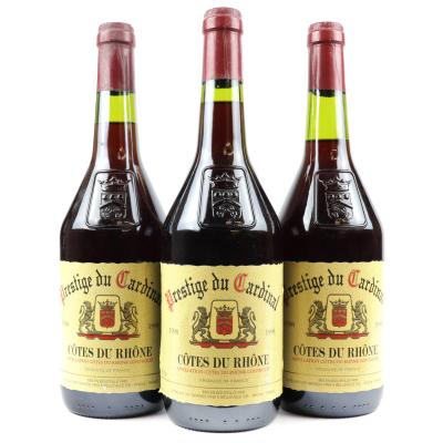 Prestige Du Cardinal 1998 Cotes-Du-Rhone 3x75cl