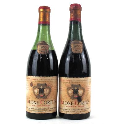 R.Pedauque 1950 Aloxe-Corton 2x75cl