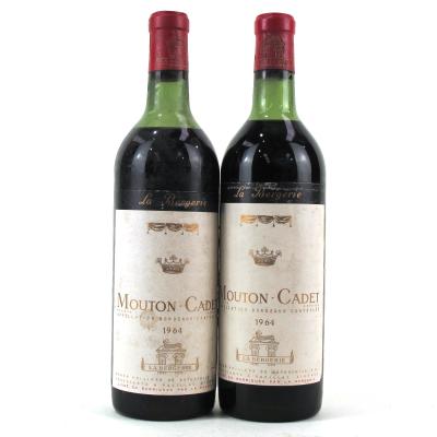 Mouton-Cadet 1964 Bordeaux 2x70cl