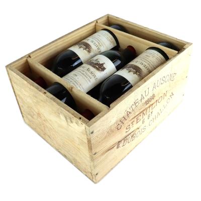 Ch. Ausone 1988 St-Emilion 1er Grand Cru 6x75cl / Original Wooden Case