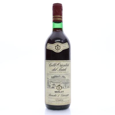 Giuseppe Merlot 1974 Friuli