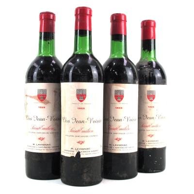 M.Lavignac \"Clos Jean-Voisin\" 1955 Saint-Emilion 4x73cl