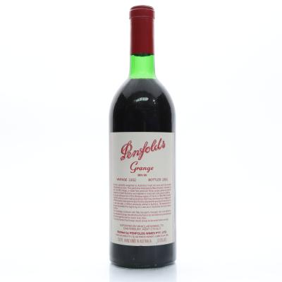 Penfolds Grange 1982 South Australia