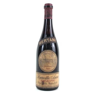 Bertani Reciotto Della Valpolicella 1960 Amarone