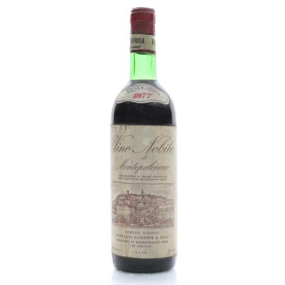 R.Giuseppe 1977 Vino Nobile Di Montepulciano