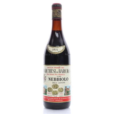 Marchesi Di Barolo 1971 Nebbiolo d'Alba